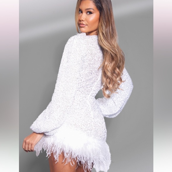 Pretty Little Thing FUN Holiday Party Dress! 🥂 - Picture 2 of 8